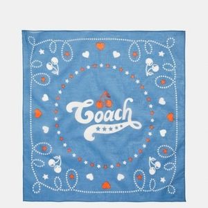 NWT Coach Cherry Bandana